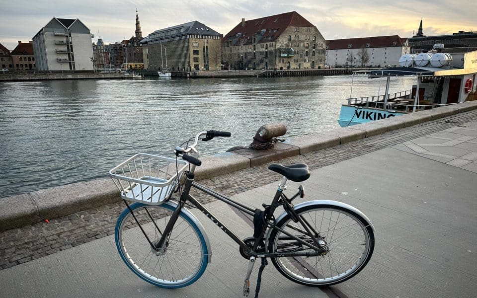 Copenaghen in bicicletta