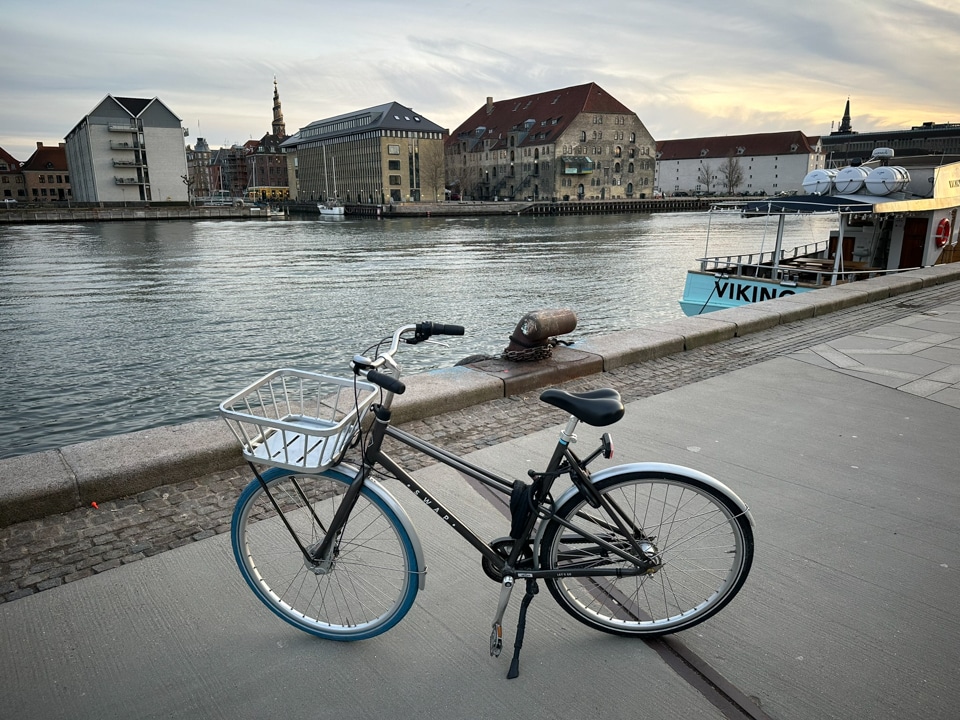 Copenaghen in bicicletta